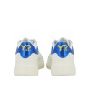 Ynot - Women's Leather Sneakers with Queen Jewelry Detail