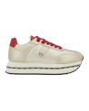 Ynot - Women's Leather Platform Sneakers