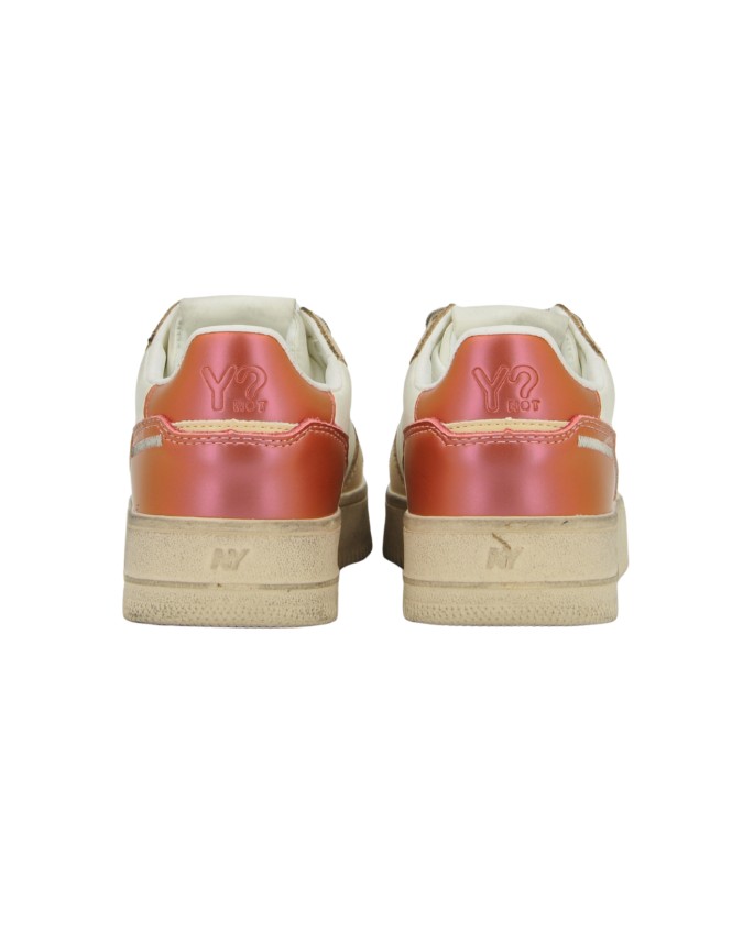 Ynot - Women's Low-Top Leather Sneakers