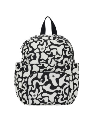Mandarina Duck - Zaino piccolo donna pieghevole in poliestere riciclato Revival Moire