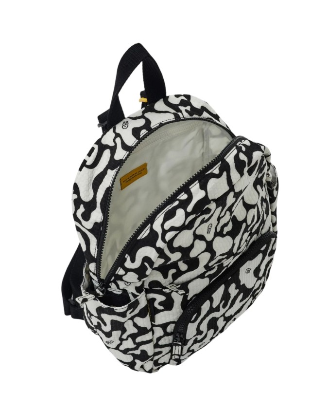 Mandarina Duck - Zaino piccolo donna pieghevole in poliestere riciclato Revival Moire