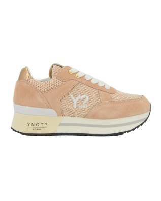 Ynot - Women's Suede Platform Sneakers