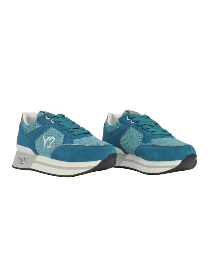 Ynot - Women's Suede Platform Sneakers