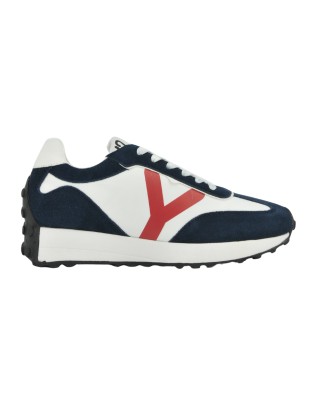 Ynot – Herren-Sneaker aus Wildleder und Stoff - WHITEASTER