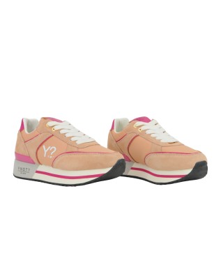 Ynot - Women's Suede Platform Sneakers - NUAGEFUXIA 2
