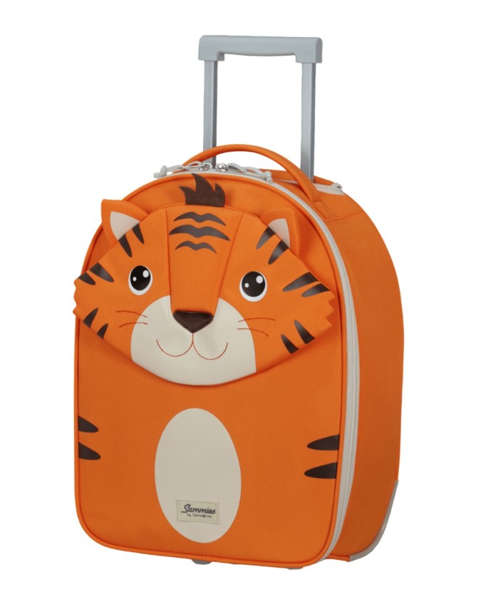 Samsonite - Valigia 2 ruote in poliestere 45 cm Tiger Toby Happy Sammies Eco