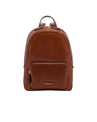  The Bridge - Zaino donna in pelle con tasca frontale Larissa