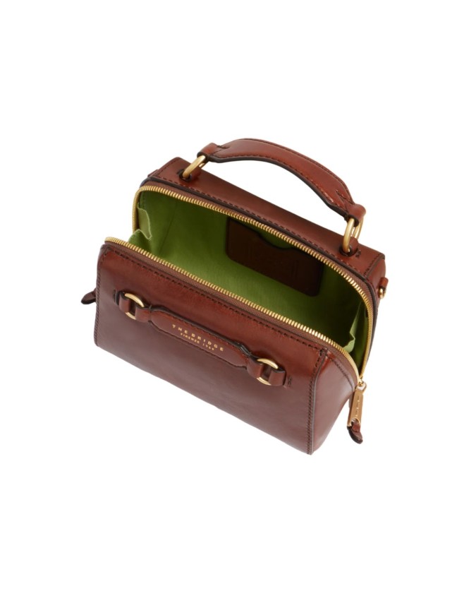 The Bridge - Borsa a mano piccola in pelle con tracolla removibile Laura