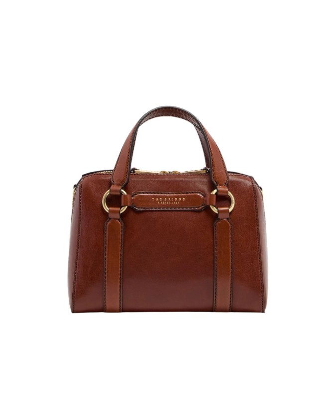 The Bridge - Borsa a mano media in pelle con tracolla removibile Laura