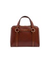 The Bridge - Borsa a mano media in pelle con tracolla removibile Laura
