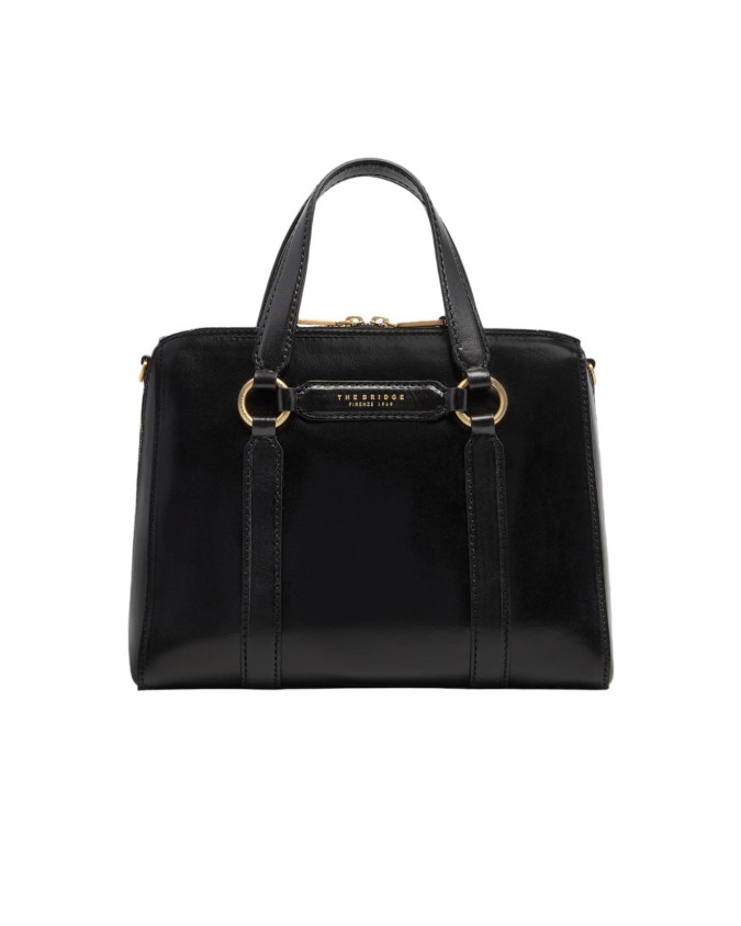 The Bridge - Borsa a mano grande in pelle con tracolla removibile Laura