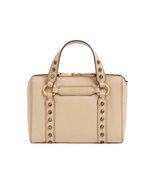  The Bridge - Borsa a mano in pelle con borchie e tracolla