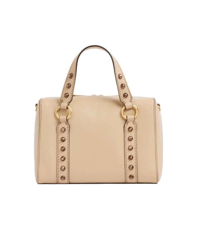 The Bridge - Borsa a mano in pelle con borchie e tracolla Laura Wow