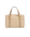 The Bridge - Borsa a mano in pelle con borchie e tracolla Laura Wow