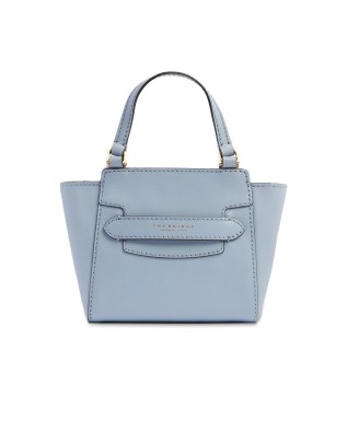 The Bridge - Borsa a mano in pelle con doppio manico e tracolla Lucrezia