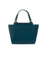 The Bridge - Borsa a mano in pelle con doppio manico e tracolla Lucrezia