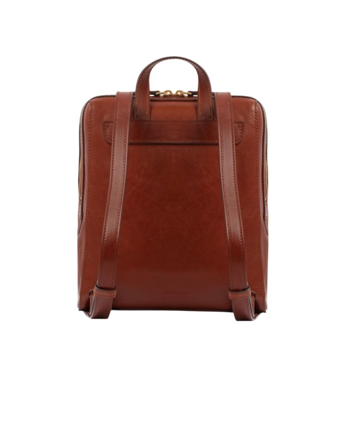 The Bridge - Zaino donna in pelle con tasca frontale Frida