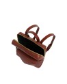 The Bridge - Zaino donna in pelle con tasca frontale Frida