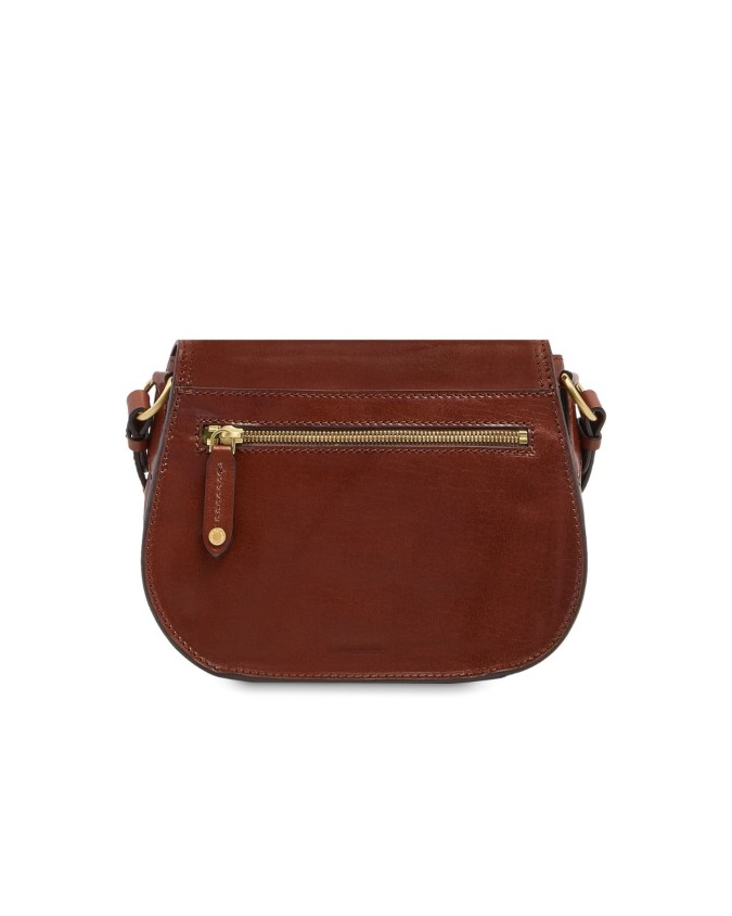 The Bridge - Borsa a tracolla in pelle con patta Isadora