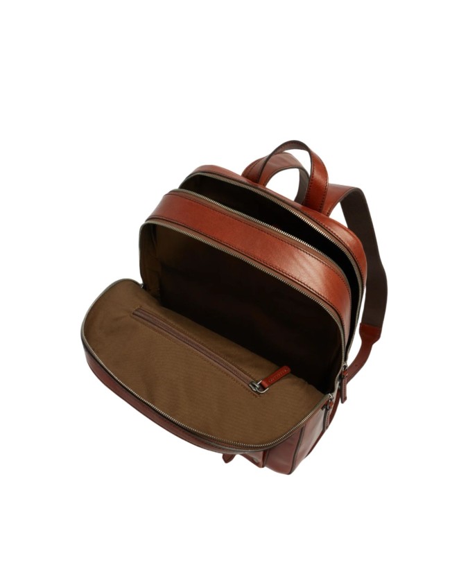  The Bridge - Zaino uomo in pelle a due zip porta pc 13''