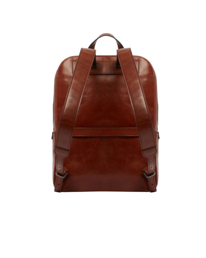  The Bridge - Zaino uomo in pelle a due zip porta pc 13''