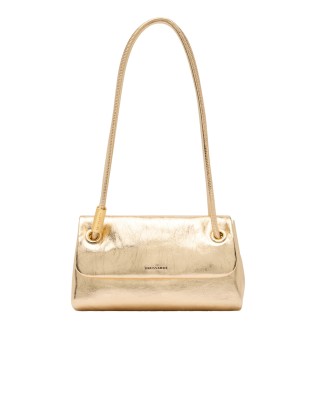  Trussardi - Borsa a spalla e tracolla in pelle con finitura