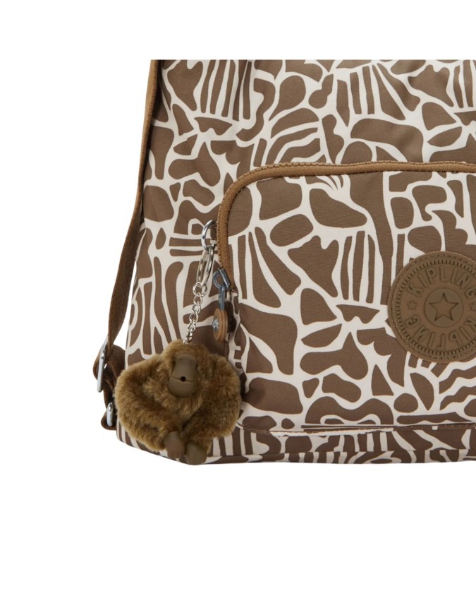 Kipling - Borsa a spalla media in poliestere riciclato