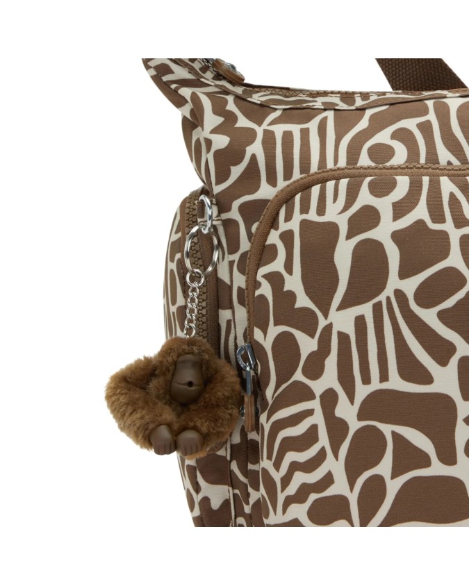 Kipling - Large shoulder bag with an...