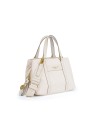 Nannini -  Handtasche aus Nylon und Leder mit zwei Liberty-Henkel