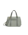 Nannini -  Handtasche aus Nylon und Leder mit zwei Liberty-Henkel