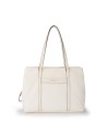 Nannini - Shopping shoulder bag with double handles made of nylon and Liberty print leather