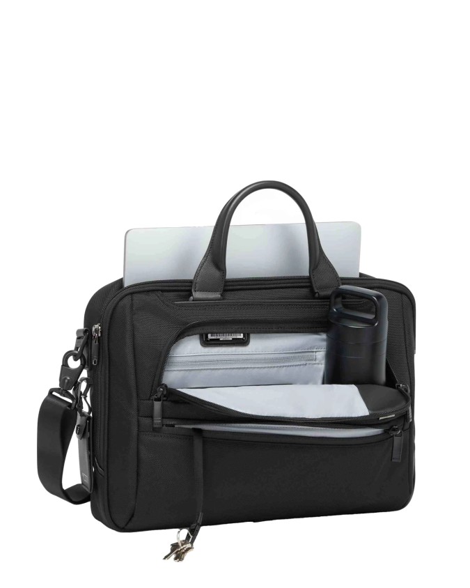 Tumi - Valigetta medium porta pc 15'' in nylon balistico Alpha