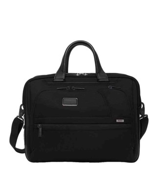 Tumi - Alpha 3 15-inch laptop bag made of ballistic nylon...