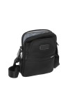 Tumi - Compact leather shoulder bag made of Alpha 3 ballistic