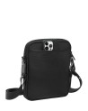 Tumi - Compact leather shoulder bag made of Alpha 3 ballistic