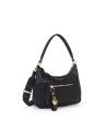Nannini - Shoulder bag with a single handle and a front pocket made of Liberty nylon