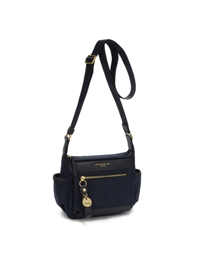  Nannini – Borsa Piccola a Tracolla con Tasche Laterali in