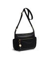  Nannini – Borsa a Tracolla Media con Tasche Laterali in Nylon