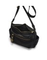  Nannini – Borsa a Tracolla Media con Tasche Laterali in Nylon