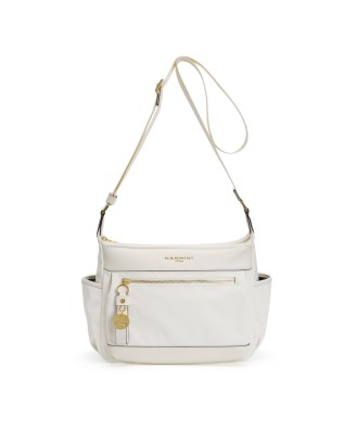  Nannini – Borsa a Tracolla Media con Tasche Laterali in Nylon