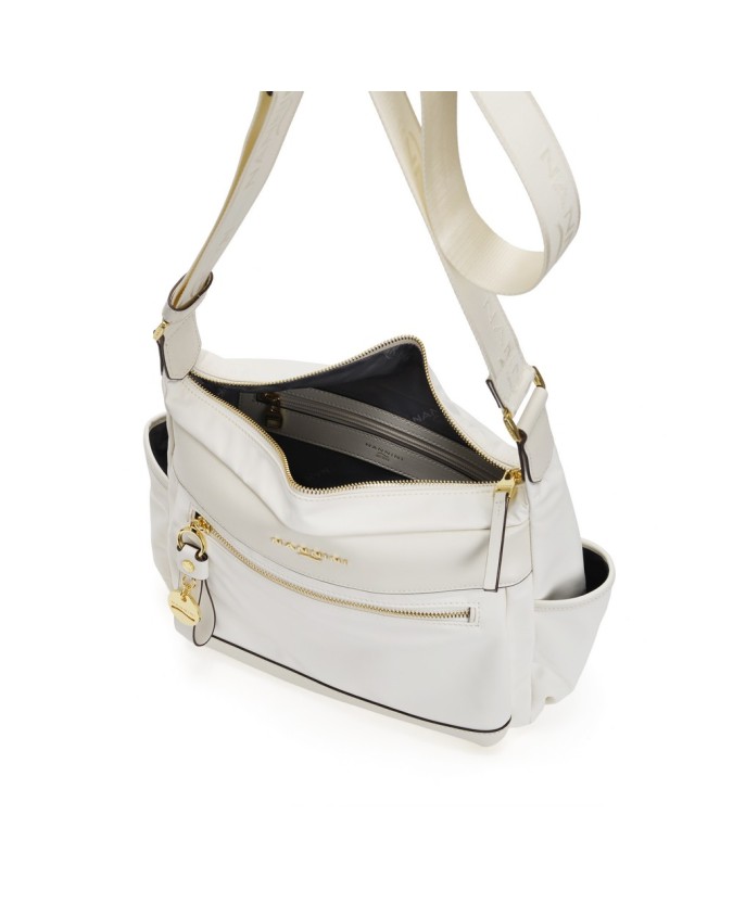  Nannini – Borsa a Tracolla Media con Tasche Laterali in Nylon