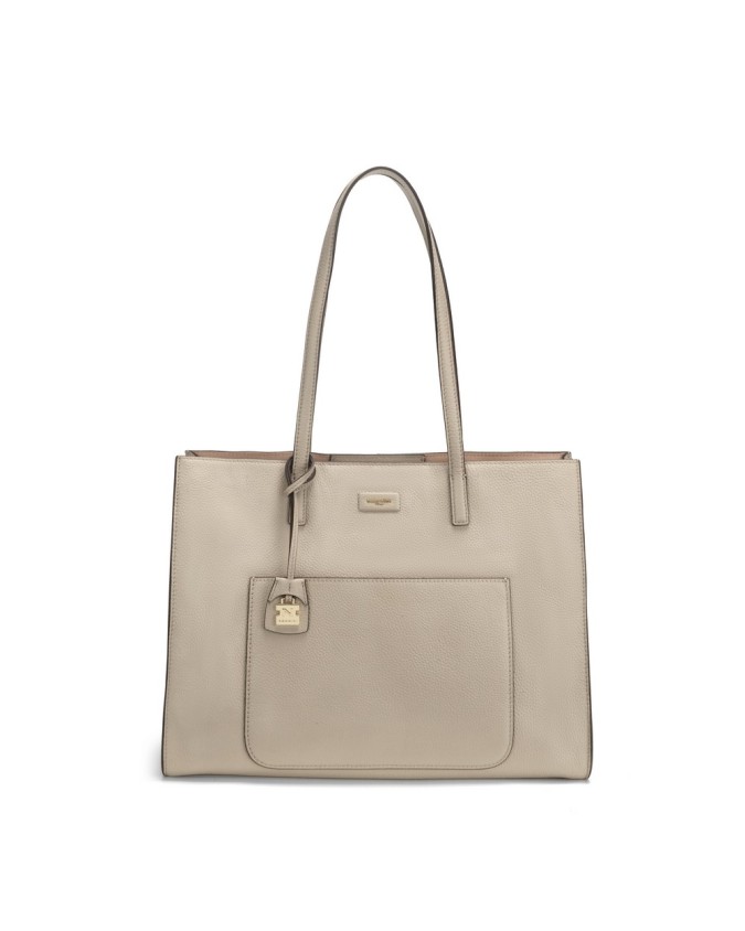  Nannini – Borsa shopper grande in pelle con doppio manico Helga