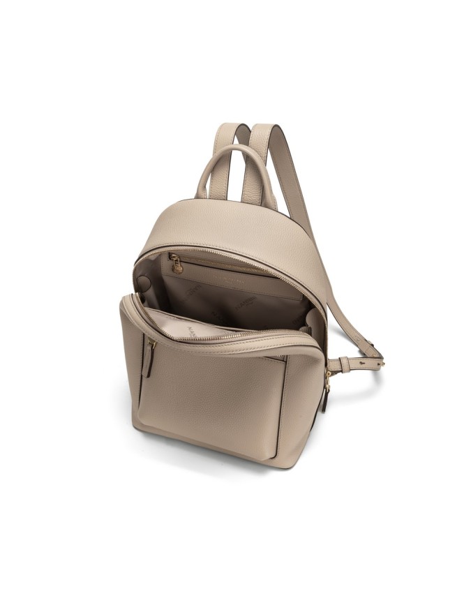  Nannini - Zaino Donna in Pelle con Tasca Esterna in Pelle