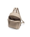  Nannini - Zaino Donna in Pelle con Tasca Esterna in Pelle