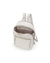  Nannini - Zaino Donna in Pelle con Tasca Esterna in Pelle