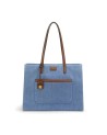 Nannini - Nylontasche mit Lederdetails Carla
