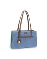 Nannini - Nylontasche mit Lederdetails Carla
