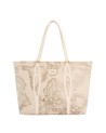  Alviero Martini Prima Classe - Borsa shopping in tessuto soft