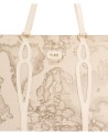  Alviero Martini Prima Classe - Borsa shopping in tessuto soft