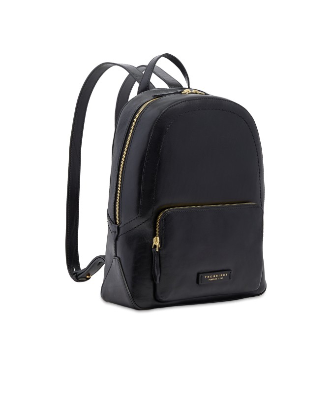 The Bridge - Damenrucksack aus Leder mit Fronttasche Larissa